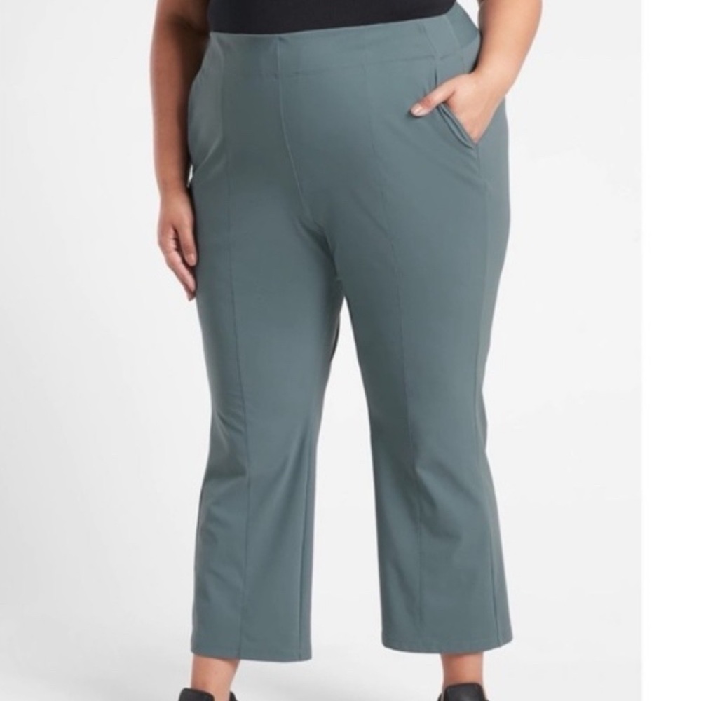 Athleta Cosmic Flare Women's Blue Pants - Picture 2 of 9